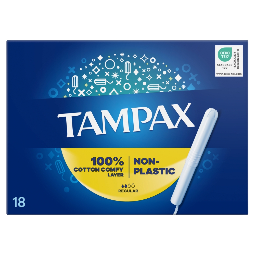 Procter and Gamble Tampax tampóny (18ks/kra) Regular