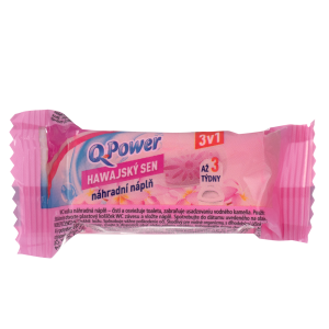 Q Power WC náh náplň 40g hawajský sen