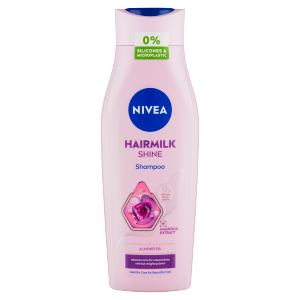 Nivea šampón 400ml Hairmilk Shine