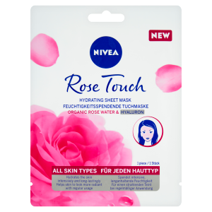 NIVEA textilná maska Rose Care