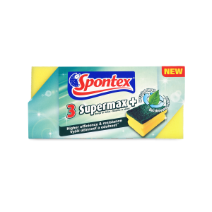 Spontex Supermax+ huba tvar (3ks/kra)