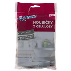 Q Home hubka celulóza (2ks/fol)