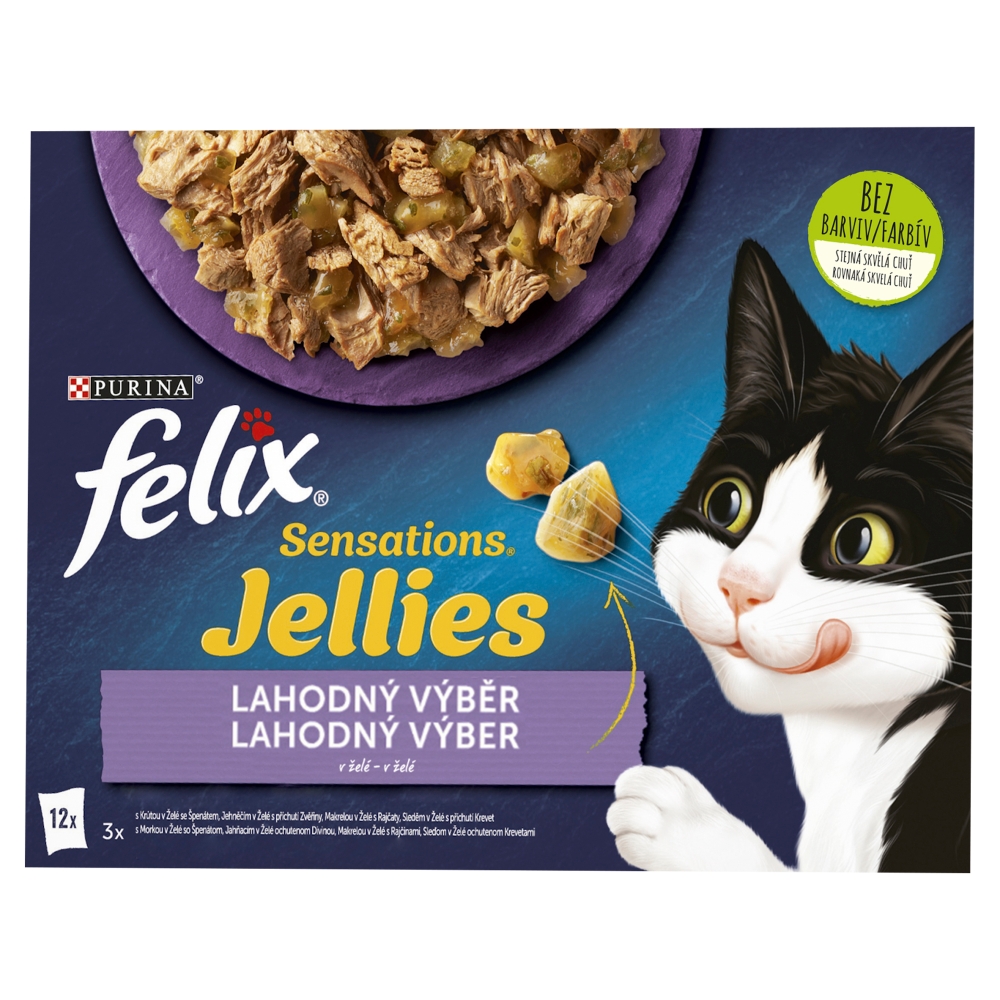 Felix vrecko (12x85g/kra) sens jellies