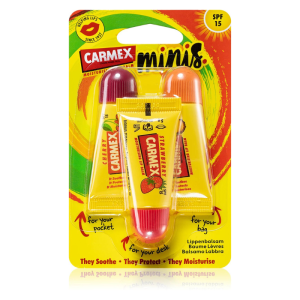 Carmex balzam na pery (3ks/bli) Minis