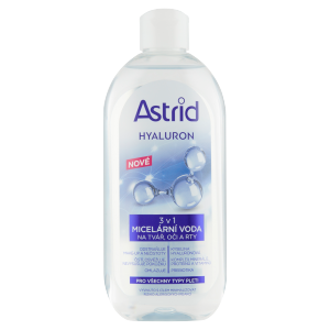 Astrid micelárna voda 400ml Hyal 3v1