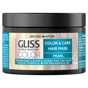 Gliss maska 150ml Color&Care Pearl