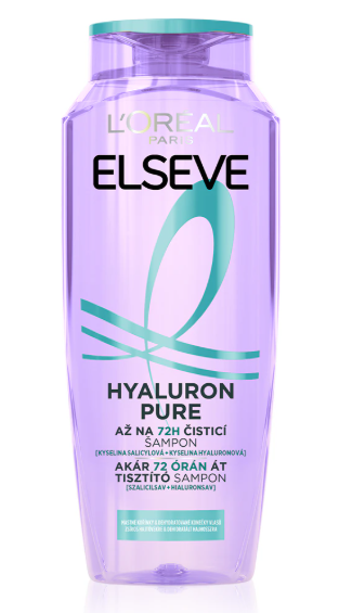 Elseve šampón 400ml Hyaluron pure