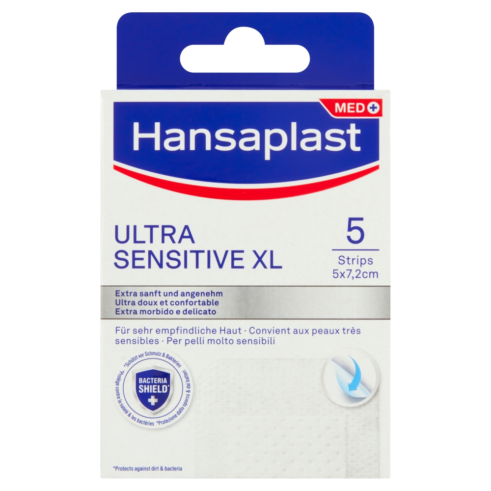 Hansaplast (5ks/kra)XL Ultra Sensit nápl