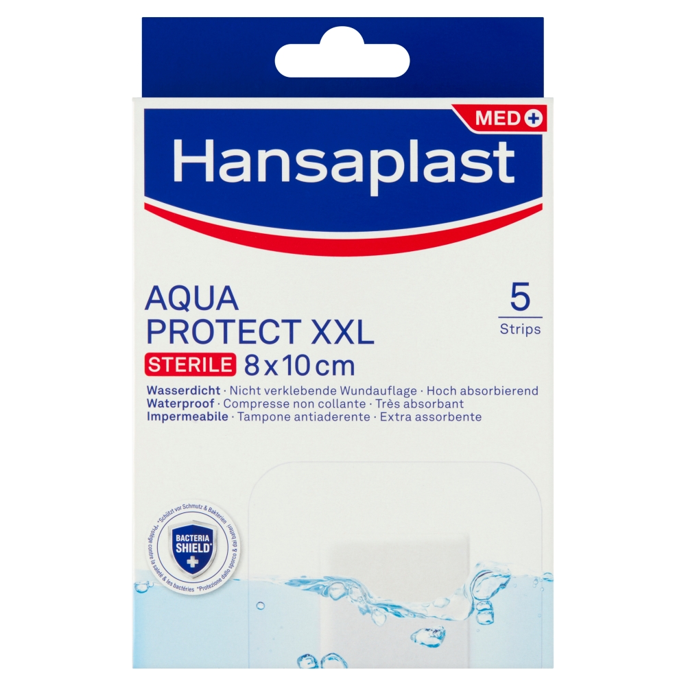 Hansaplast (5ks/kra)XXL Aquaprot náplasť