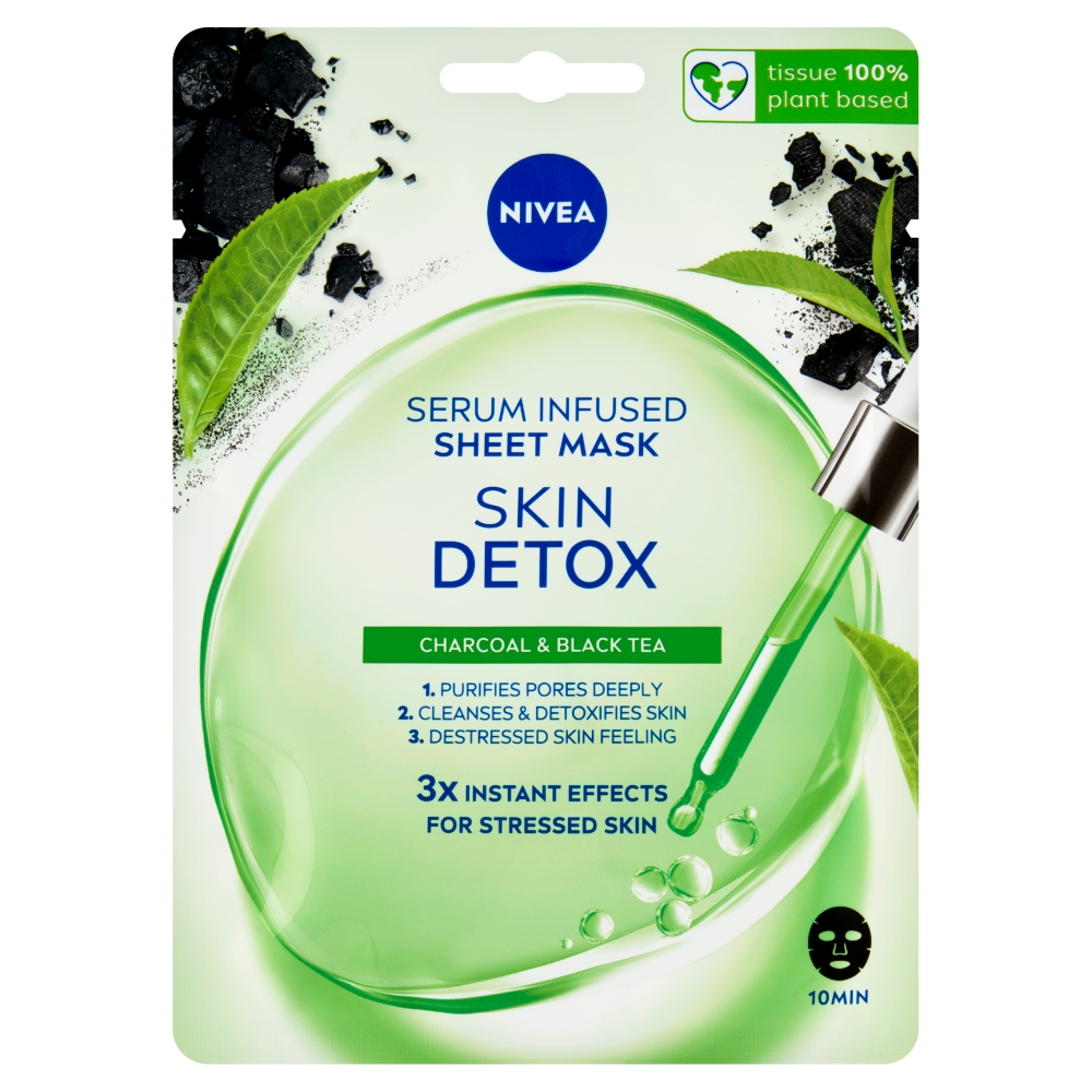 Nivea textilná maska Detoxikačná