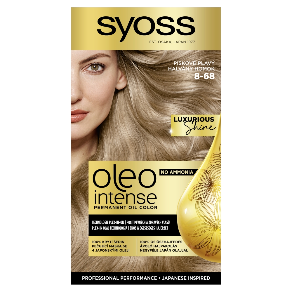 Syoss Oleo Intense 8-68 Pieskovo plavý