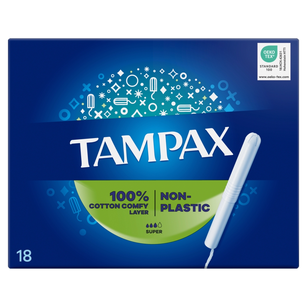 Tampax tampóny (18ks/kra) Super
