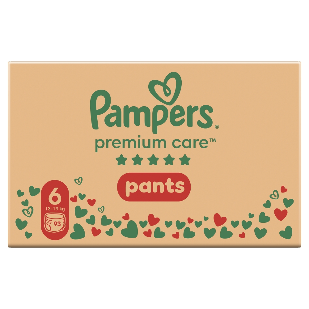 Pampers Prem Pants M.Box S6 (93ks/kra)