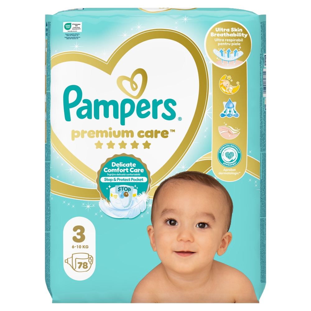 Pampers Premium JumboPack S3 (78ks/fol)