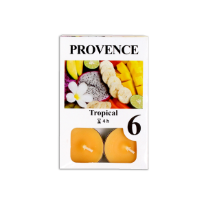 PROVENCIA čaj sviečka (6ks/kra) Tropical