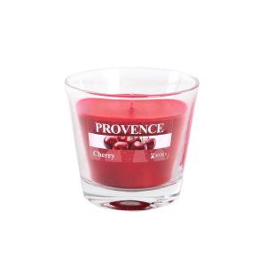 PROVENCIA sviečka sklo 140g Cherry