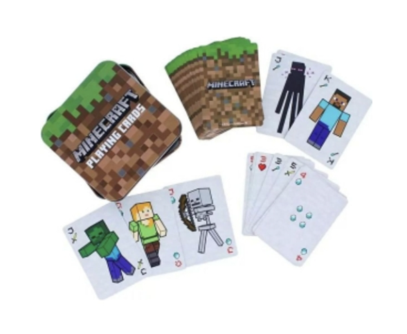 Hracie karty Minecraft sada 54listov