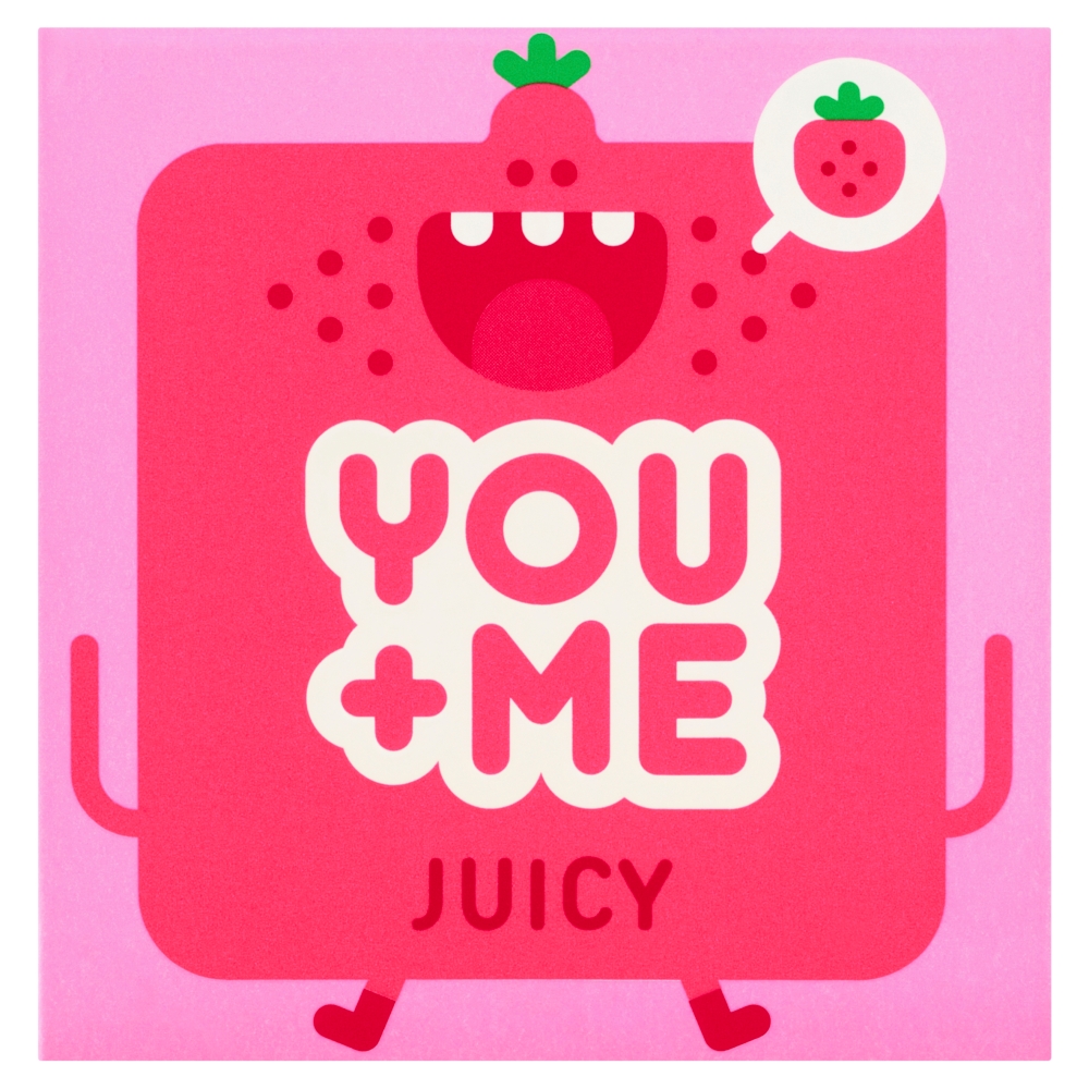 YOU&ME kondómy (3ks/kra) Strawberry