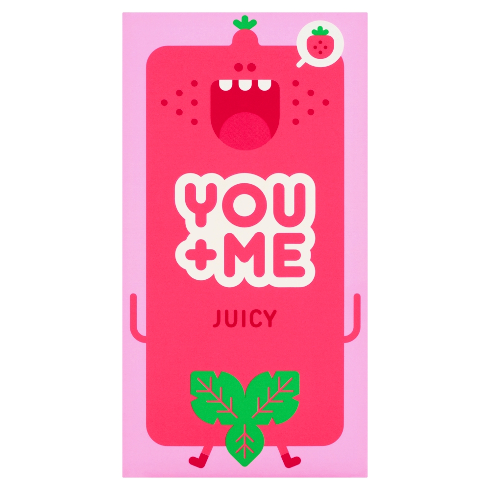 YOU&ME kondómy (12ks/kra) Strawberry