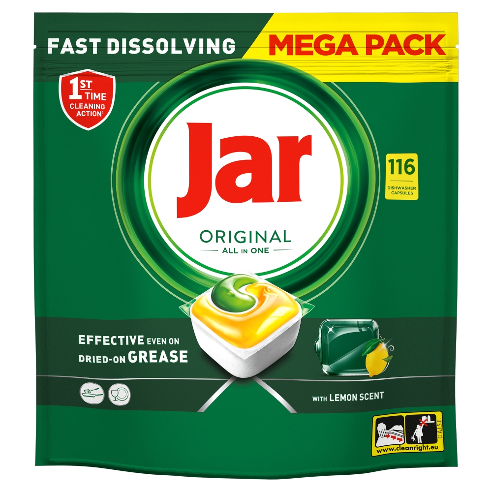Jar tab (116ks/bal) Yellow F