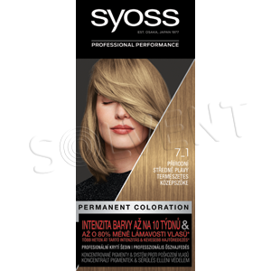 Syoss Color 7-1 Prírodný stredne plavý