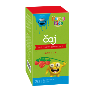 Happy Kids ovocný čaj (20x2g/kra) jahoda
