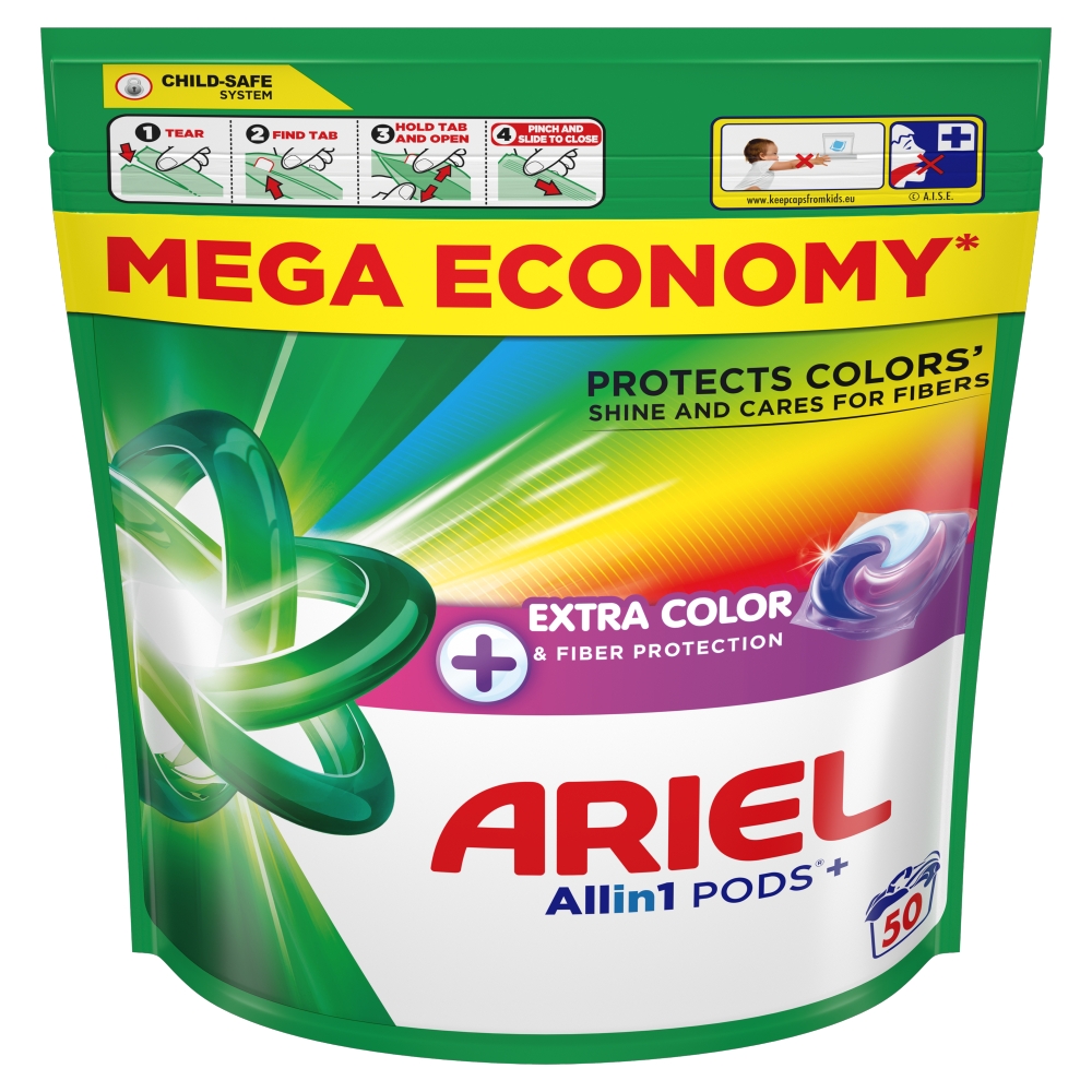 Ariel vreciek (50PD/bal) Plus EX Color&Fiber