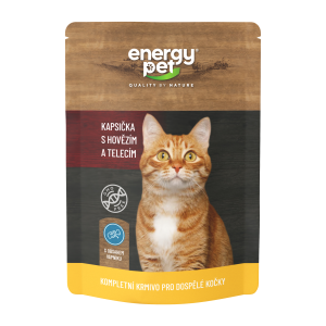 Energy Pet vrecko mačka 100g hovädzie teľa