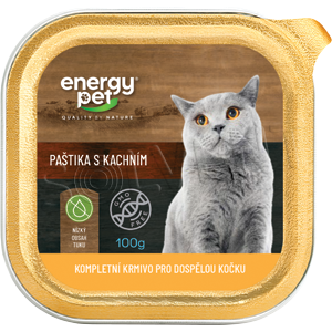 Energy Pet paštéta 100g kačica