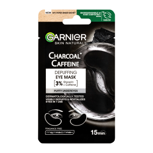 GARNIER očná maska 5g Charcoal
