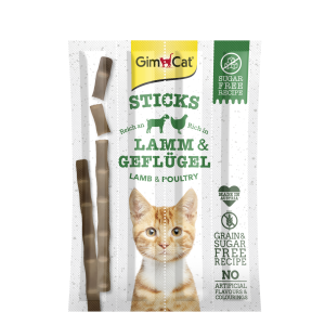 Gimcat Sticks (4ks/bal) jahňacie tyčinky