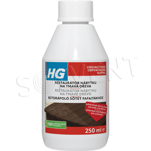 HG reštaurátor nábytku 250ml tmavé drevo