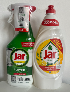 Jar duo (spray 500ml + 900ml/fol) Lemon