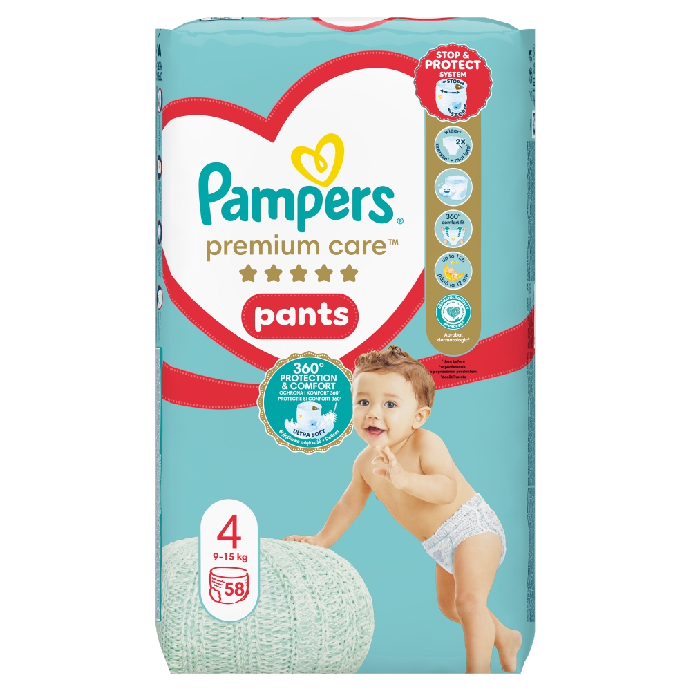 Pampers pants Premium S4 (58ks/fol)