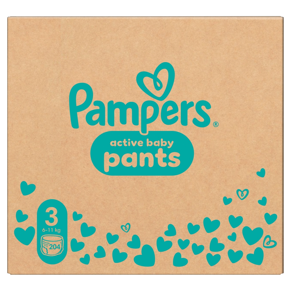 Pampers Prem Pants M.Box S3 (204ks/kra)