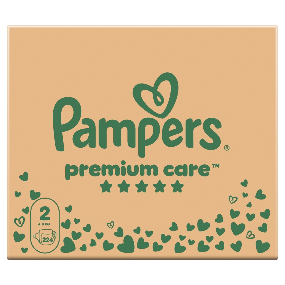 Pampers Premium Monthly S2 (224ks/kra)
