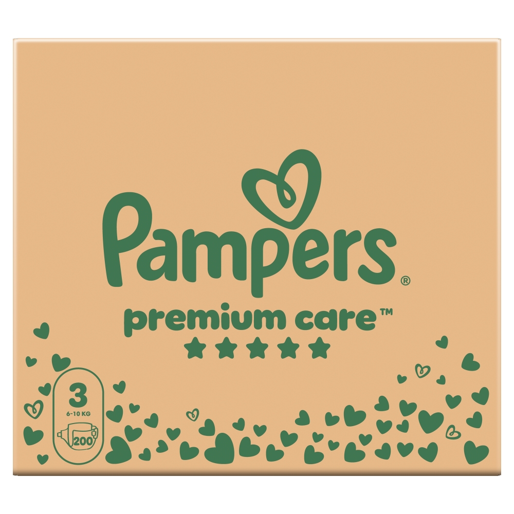 Pampers Premium Monthly S3 (200ks/kra)