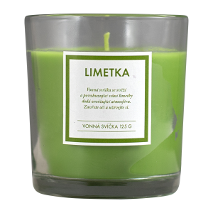 Q Home sviečka 125g limetka