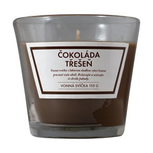 Q Home sviečka 155g čokoláda a čerešňa