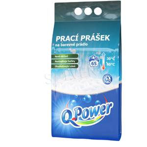 Q Power prášok na pranie 65PD COLOR
