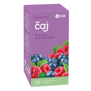 Vix ovocný čaj (20x2g/kra) malín-čučoriedka