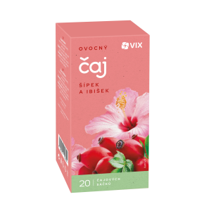 Vix ovocný čaj (20x2g/kra) šípok-ibištek