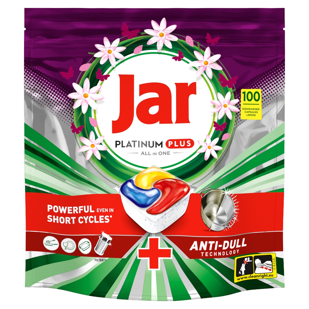 Jar tab (100ks/bal) PlatinPlus Lemon