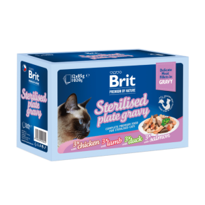 Brit Premium vrecko mač (12x85g/kra) mix
