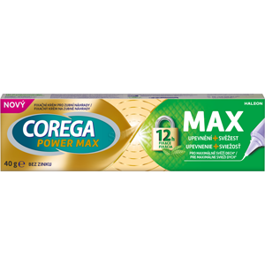 Corega fixačný krém 40g MAX upev + sviežosť