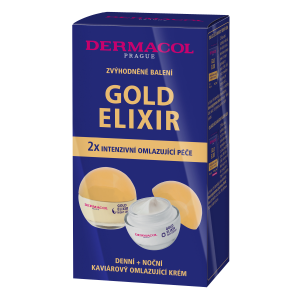DER Gold Elixir duopack D+N krém 2x50ml