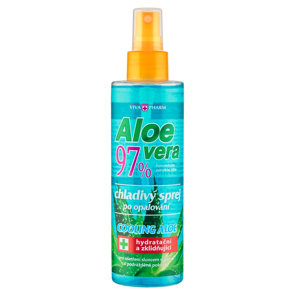 VIVACO chlad sprej 200ml Aloe Vera 97%