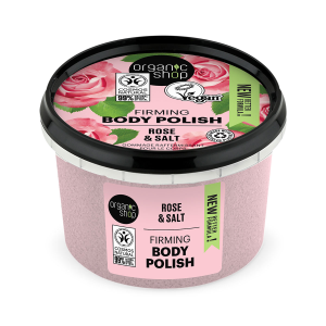 Organic Shop telový peeling 250ml Ruže