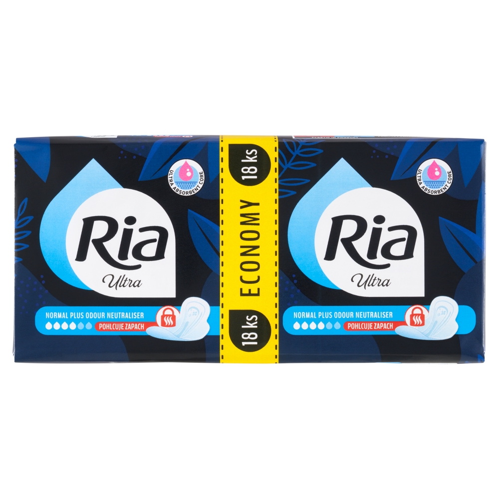 Ria Ultra (2x9ks/fol) Normal Plus Odour
