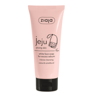 Ziaja mydlo na tvár 75ml bielej Jeju